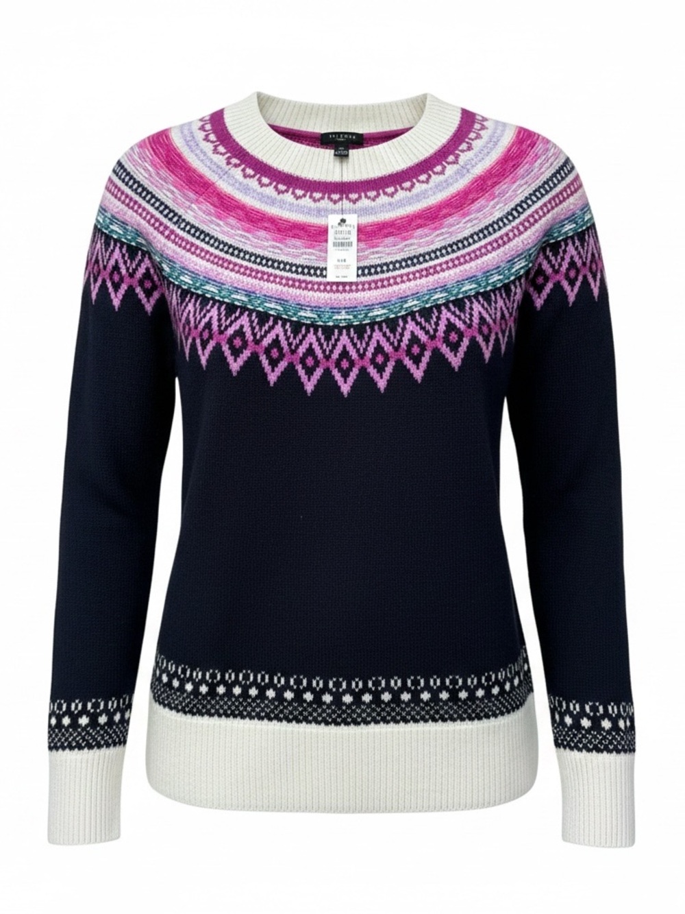 NWT! Talbots Patterned Sweater Petite Medium